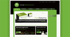 Desktop Screenshot of camnutri.com
